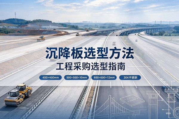 红安沉降板选择方法