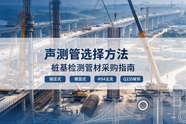 红安声测管选型标准
