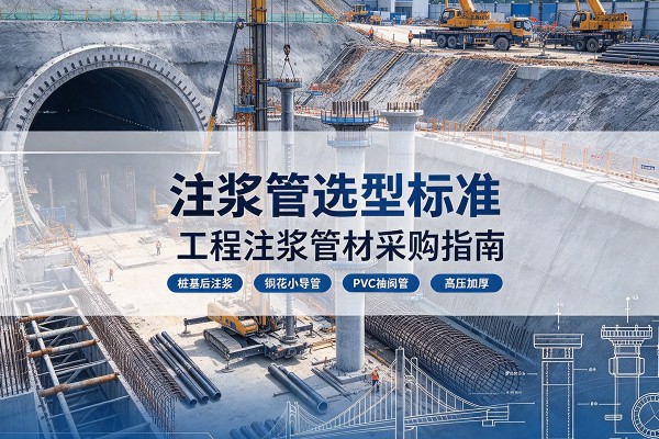 红安注浆管选型标准