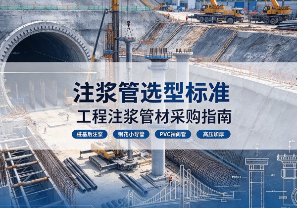 红安注浆管选型标准